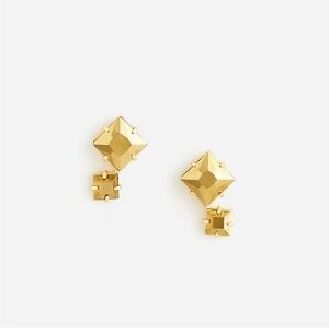 J. Crew Square Sparkle Earrings